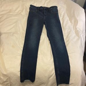 abercrombie womens jeans - high rise jean legging (jegging) - size 6